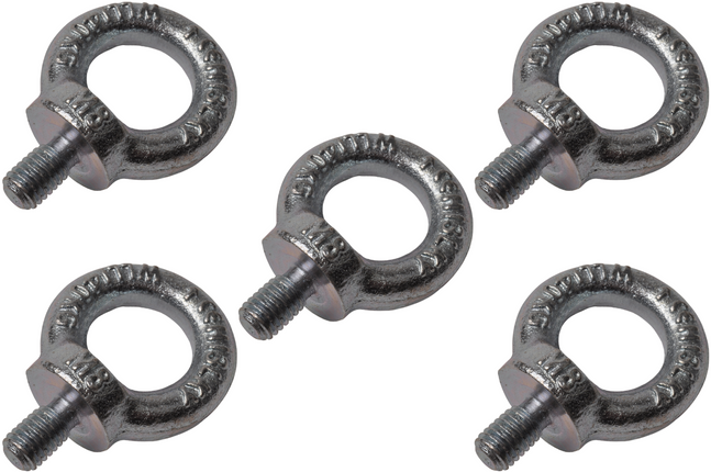 Aanhangwagendirect Oogbout M8 verzinkt -  5 stuks