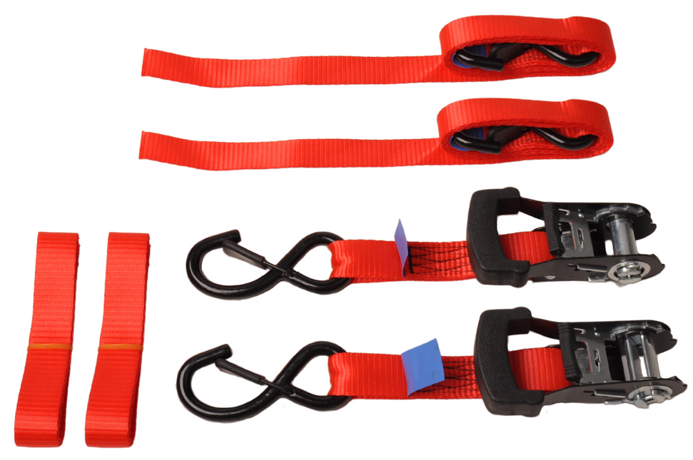 Aanhangwagendirect Universele spanbanden voor motor transport 180 cm - 350 kg