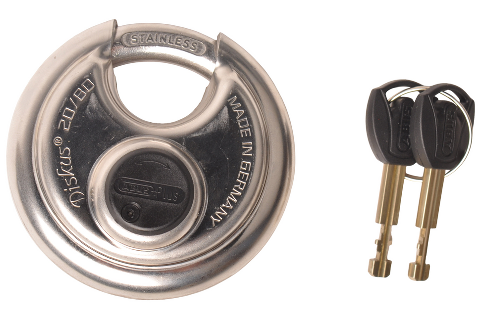 Abus Abus padlock Fixed Lock - premium discusslot - inclusief 2 sleutels