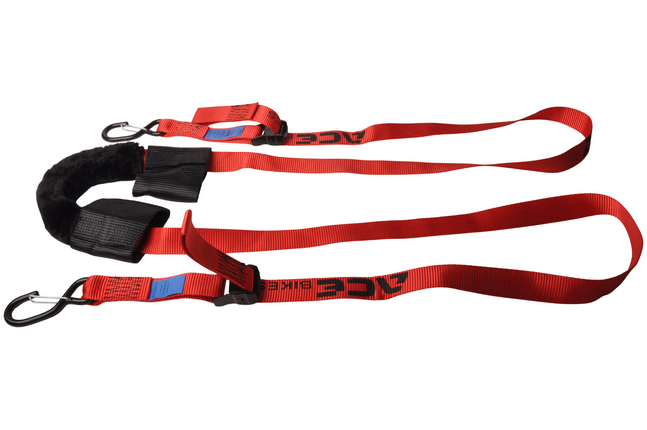 Acebikes Acebikes Buckle-Up - spanband voor motor stuur - inclusief draagtas