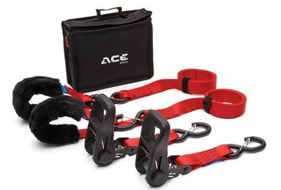 Acebikes Acebikes Ratchet Strap Deluxe Duo - 900 daN - 197x3,5 cm - spanbanden voor motorstuur