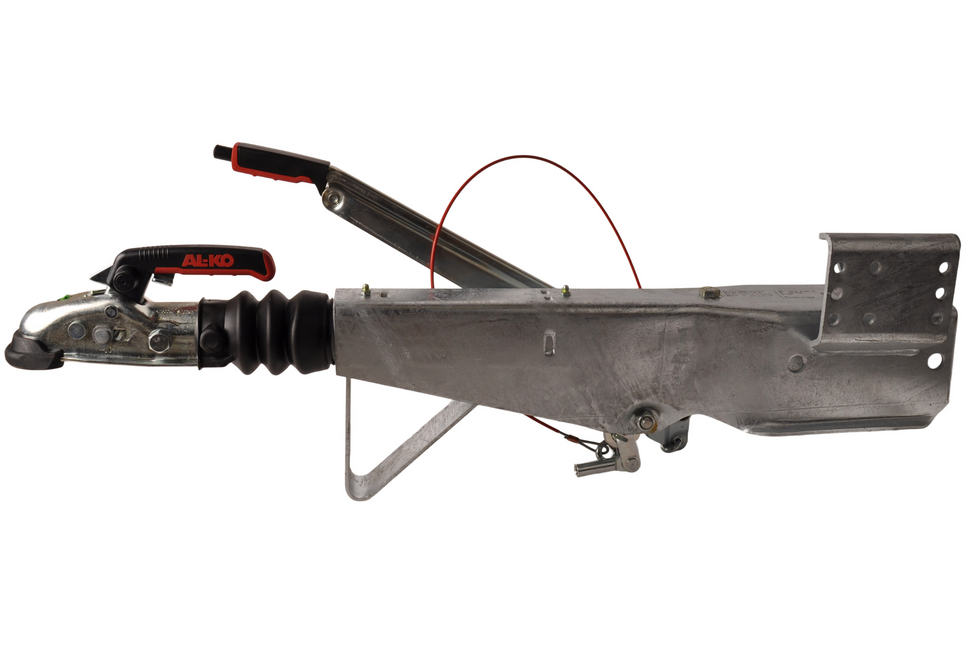 AL-KO AL-KO oplooprem aanhanger 161S - 1600kg maximaal trekvermogen - 100 mm koker aansluiting - inclusief neuswielconsole