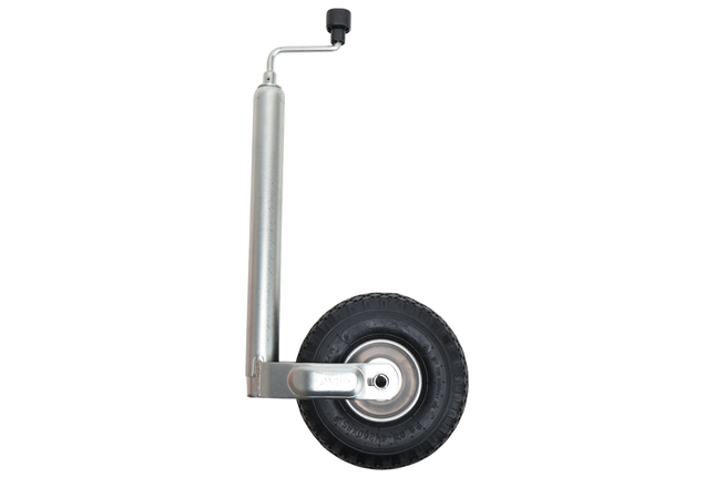 AL-KO Neuswiel Plus AL-KO - rond 48 mm - draagvermogen: 120 kg - extra lang - stalen velg met luchtband