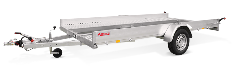 Anssems Anssems AMT 1300 ECO autotransporter - 1300 kg bruto laadvermogen - 340x180 cm laadoppervlak - geremd