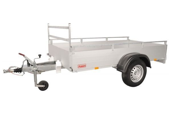 Anssems Anssems GTB 750 R bakwagen - 750 kg bruto laadvermogen - 251x126 cm laadoppervlak - geremd - inclusief reling en voorrek