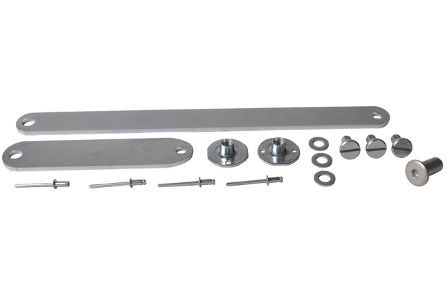 Anssems Complete set bevestigingsmateriaal Anssems gasveer (deksel naar zijkant)