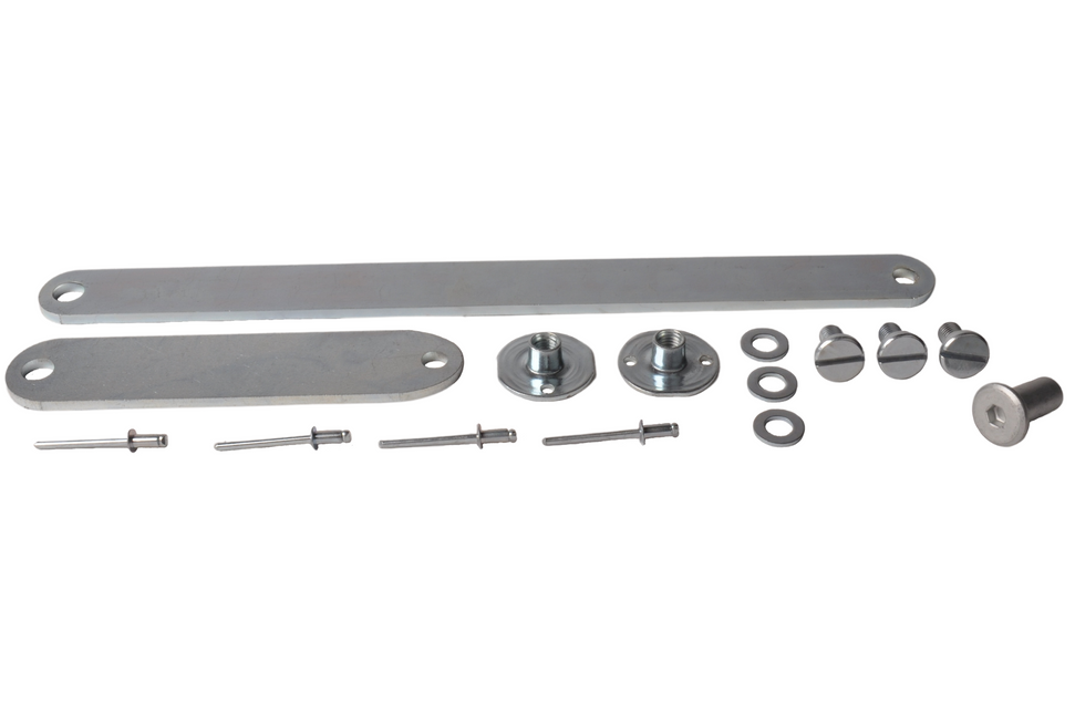 Anssems Complete set bevestigingsmateriaal Anssems gasveer (deksel naar zijkant)