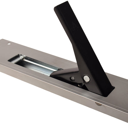 Anssems Zijbordsluiting 348 mm Alu Links (type Anssems BSX ) - originele Anssems veersluiting