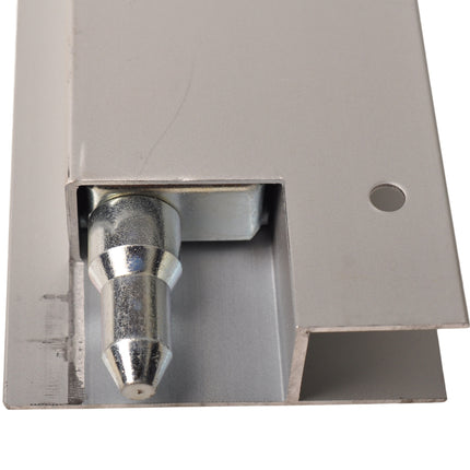 Anssems Zijbordsluiting 348 mm Alu Links (type Anssems BSX ) - originele Anssems veersluiting