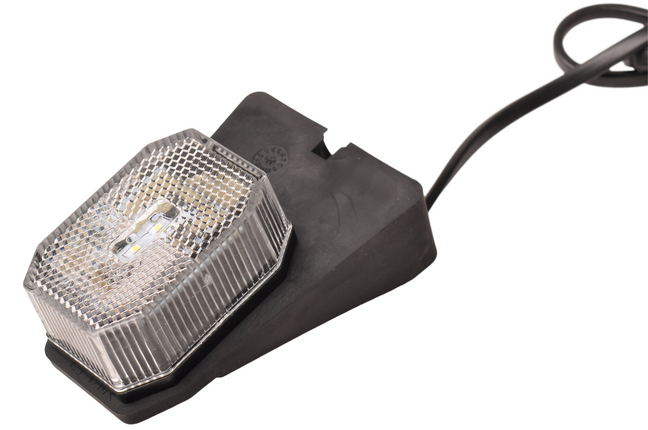 Aspock Aspock Flexipoint - wit - LED - 100 cm platte kabel - op houder