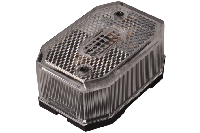 Aspock Aspock Flexipoint witte markeringslamp met directe DC connector