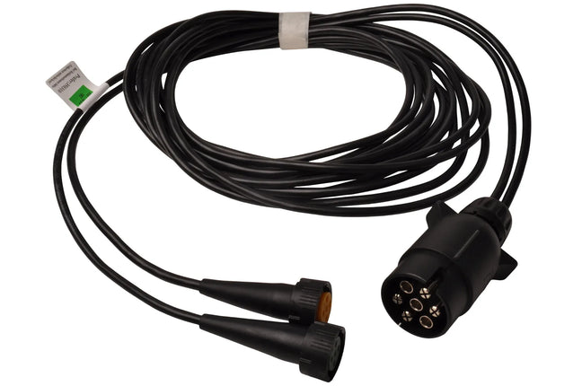 Aspock Aspock hoofdkabel - 4 meter lang - 7-polig - voorzien van 2x 5-polige connector