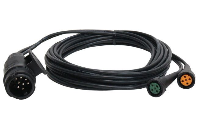 Aspock Aspöck hoofdkabel - 4,5 meter - 13 polig - 2x 5 polige connector