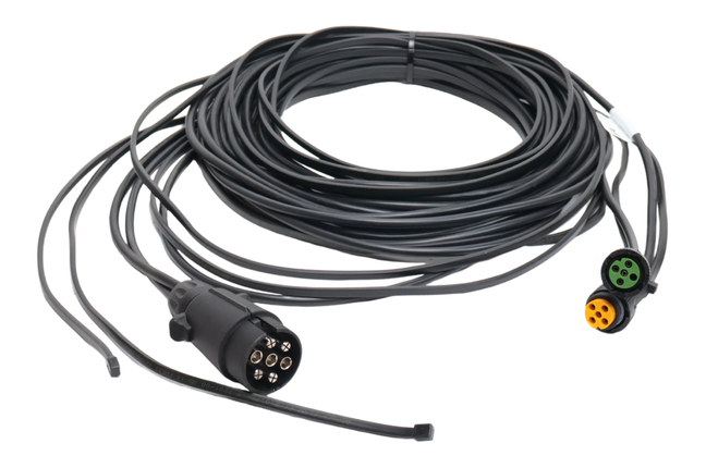 Aspock Aspöck hoofdkabel - 7 meter - 7 polig - 2x 5 polige connector - inclusief aftakkingen