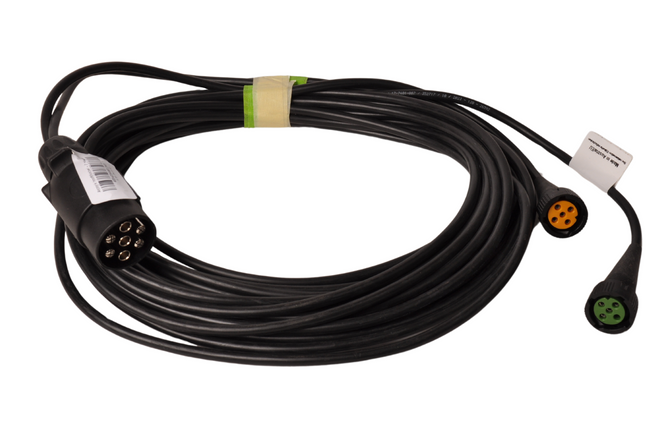 Aspock Aspock hoofdkabel - 7 meter lang - 7-polig - voorzien van 2x 5-polige connector