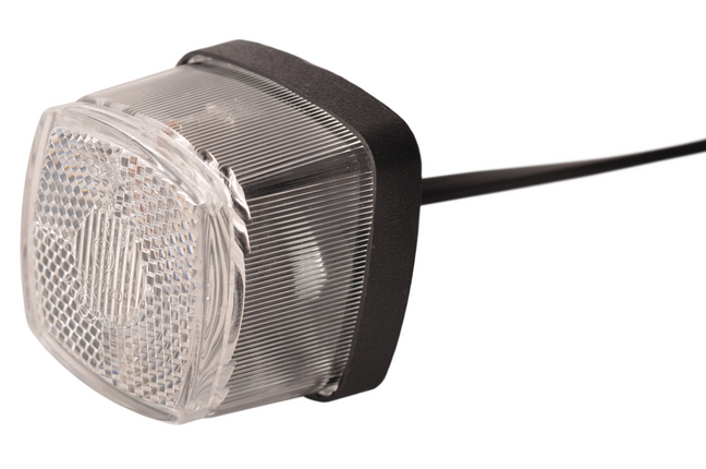 Aspock Aspock Squarepoint wit met 50 cm DC-kabel