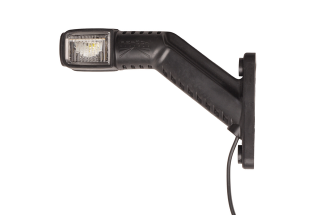 Aspock Aspock Superpoint 4 - links - wit/rood/oranje - LED - 100 cm platte kabel