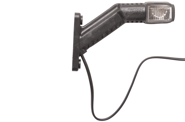 Aspock Aspock Superpoint 4 - rechts - wit/rood/oranje - LED - 100 cm platte kabel