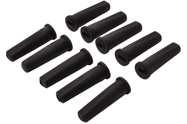 Aspock Eindkap tbv platte DC kabel - 10 stuks