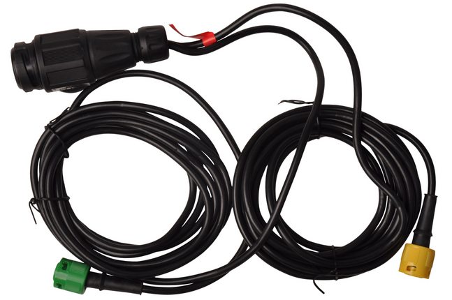 Aspock Hoofdkabel type Aspock - 4 meter lang - 13-polig - voorzien van 2x 5-polige connector