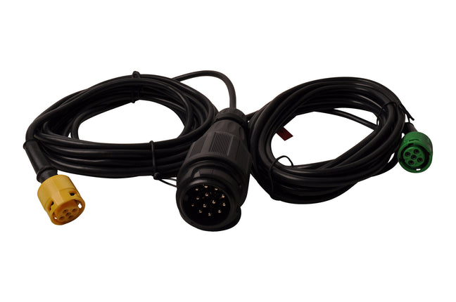 Aspock Hoofdkabel Type Aspock - 5 meter lang - 13-polig - voorzien van 2x 5-polige connector