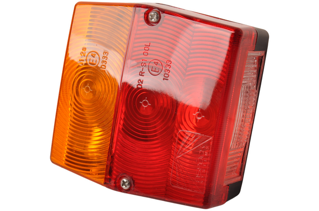 Aspock Minipoint - Achterlicht - 5 polig - Links/Rechts met kentekenverlichting