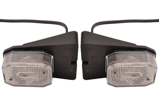 Aspock Set van 2 Aspock flexipoint breedtelichten - wit - 50 cm