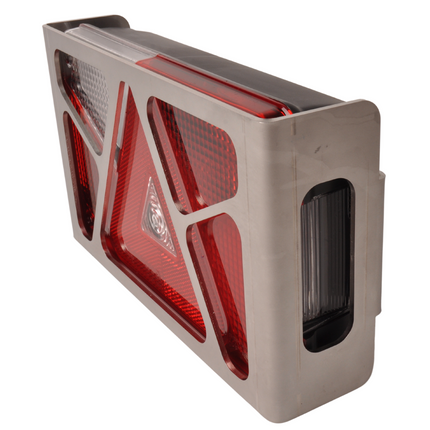 Aspock Verlichtingsset - Aspock Multipoint 5 - 13 polig - incl. RVS beschermrekken