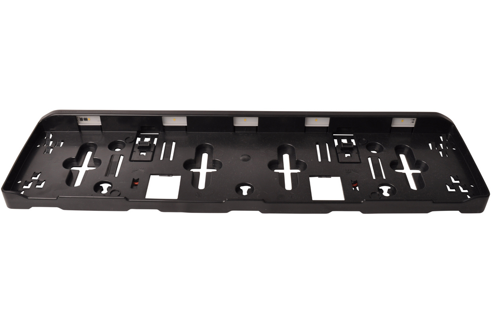 Aspock Waterdichte kentekenplaathouder inclusief LED verlichting - 540x145x37 mm