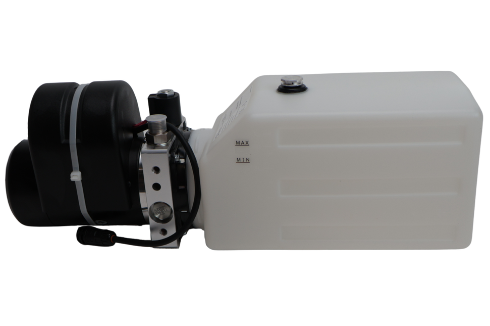 Binotto Hydraulische pomp - enkelwerkend 12V/2kW - 8 liter - POWER-PACK