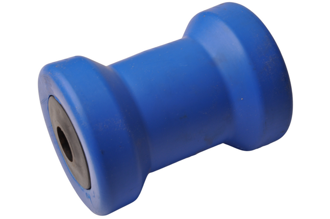 Cantonal 133x75 mm kielrol blauw 21 mm naafdiameter