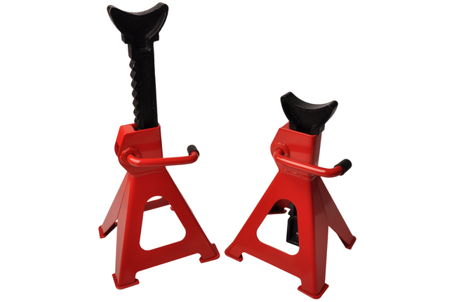 Cantonal 2 delige assteunen set met een maximale belasting van 3 ton