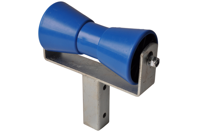Cantonal 200x85 mm kielrol blauw compleet op T steun