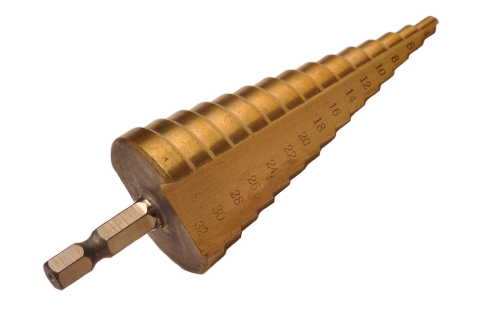 Cantonal 3 stuks stappenboren plaatfrezen met titanium coating