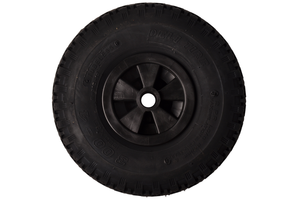 Cantonal 3.00-4 Boeggeleiding luchtband (kunststof velg)