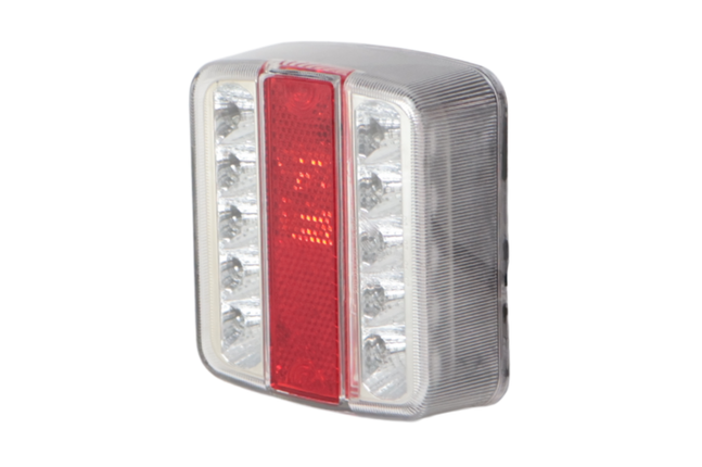 Cantonal Achterlicht - Cantonal LED - rechts - 100x100x35 mm - klein formaat