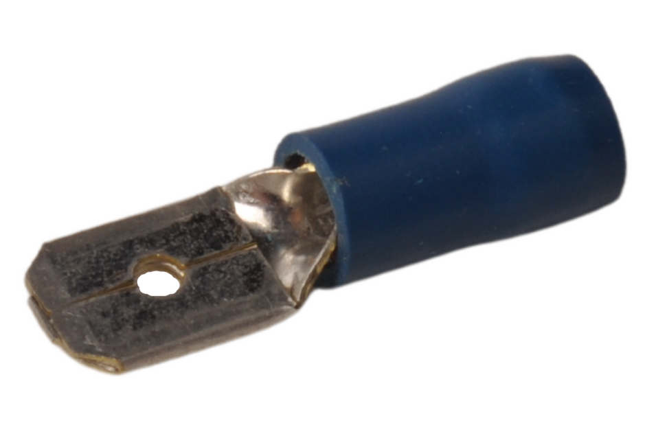 Cantonal AMP stekker 6,3x0,8 mannetje (10 stuks)