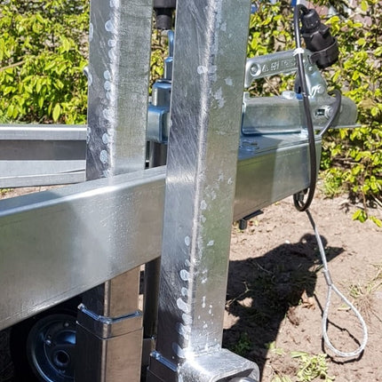 Cantonal Anti diefstal parkeerpaal - geschikt voor alle aanhangers met een v-dissel