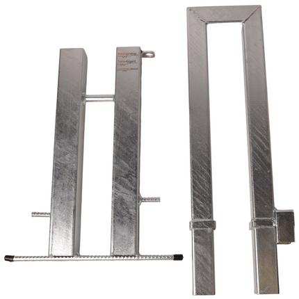 Cantonal Anti diefstal parkeerpaal - geschikt voor alle aanhangers met een v-dissel