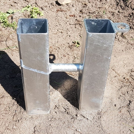 Cantonal Anti diefstal parkeerpaal - geschikt voor alle aanhangers met een v-dissel