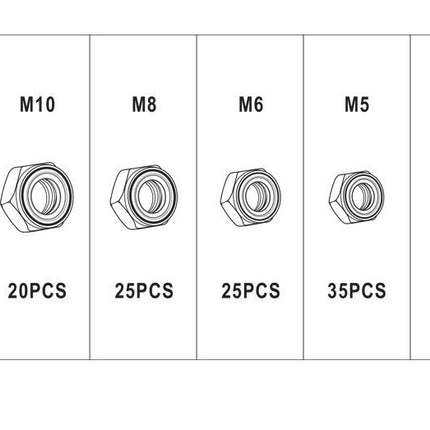 Cantonal Assortiment  borgmoeren 150-delig