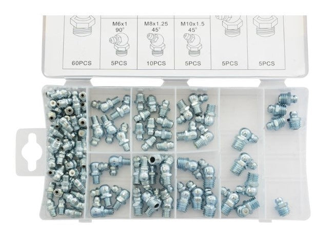 Cantonal Assortiment vetnippels metrisch 110 delig