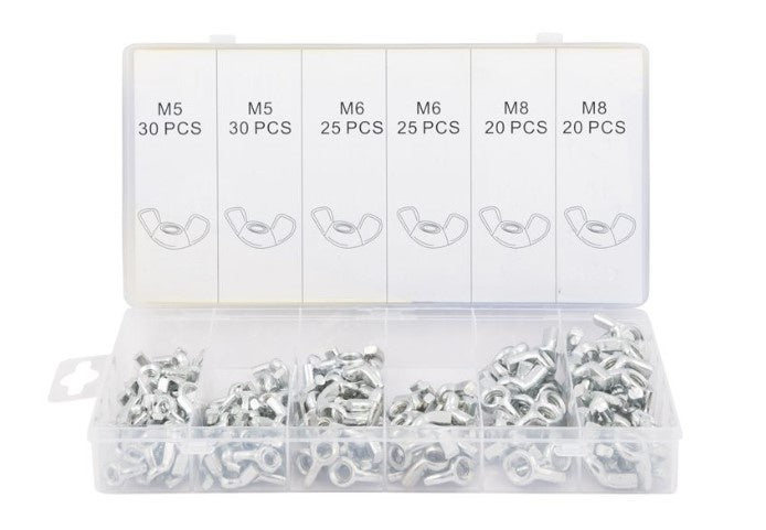 Cantonal Assortiment vleugelmoeren 150-delig