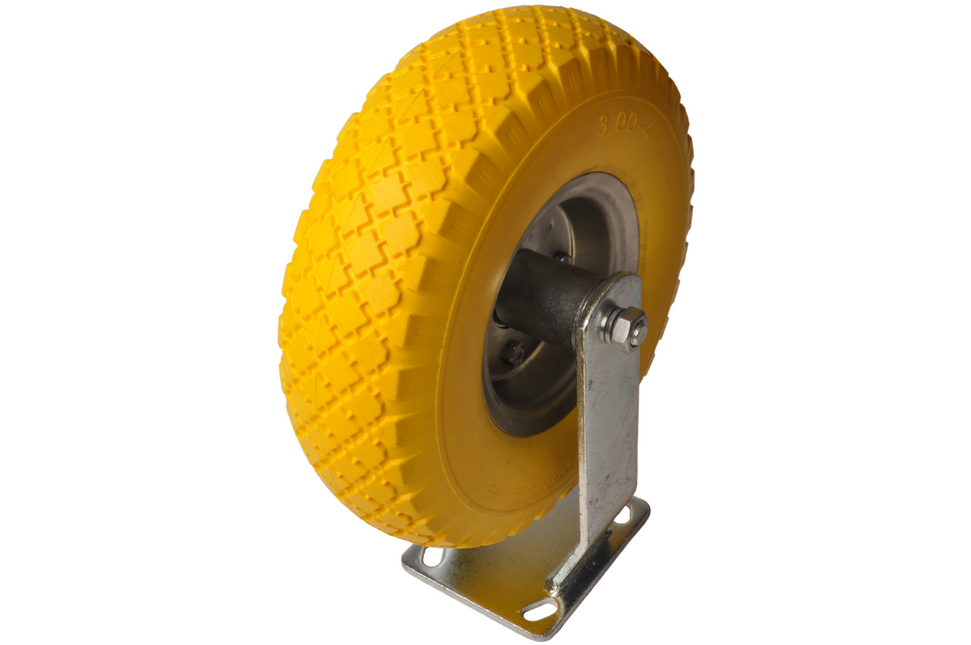 Cantonal Bokwiel PU 3.00-4 - 80 kg - totale hoogte: 300 mm