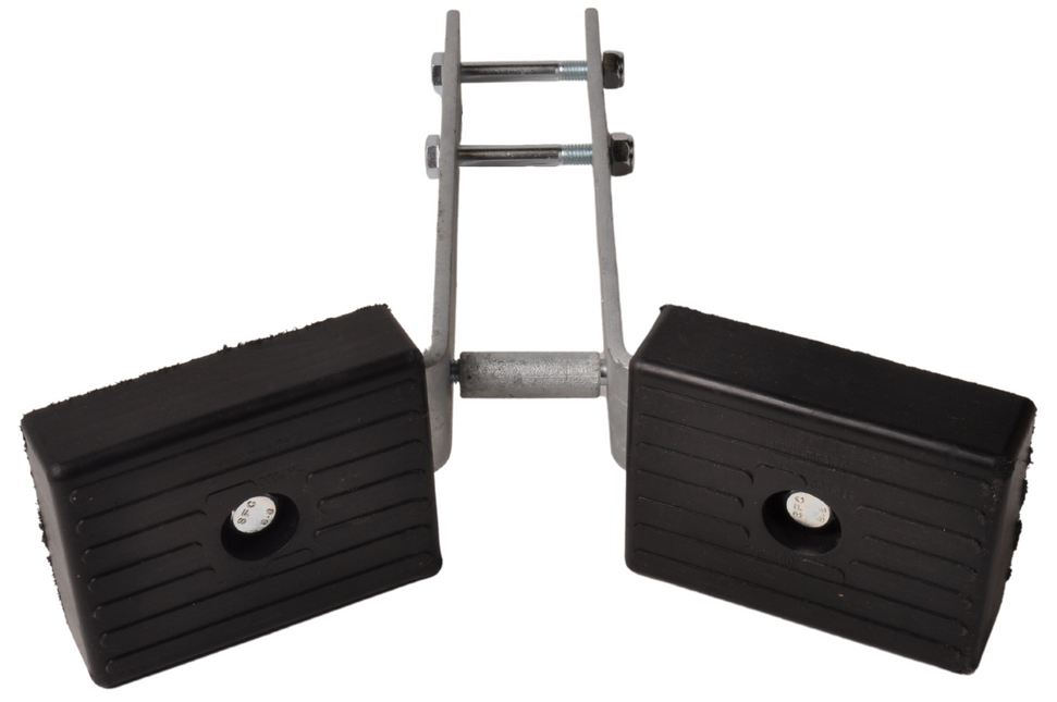 Cantonal Bootvangmuil / boegsteun met houder voor koker 60×60 mm