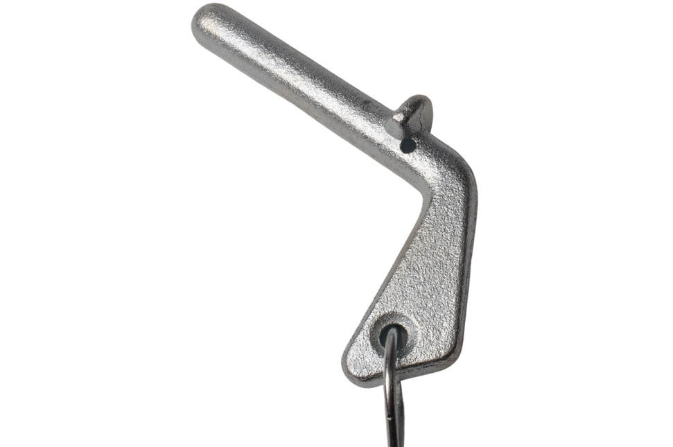 Cantonal Borgpen voor kipper - 15 mm - links en rechts toepasbaar