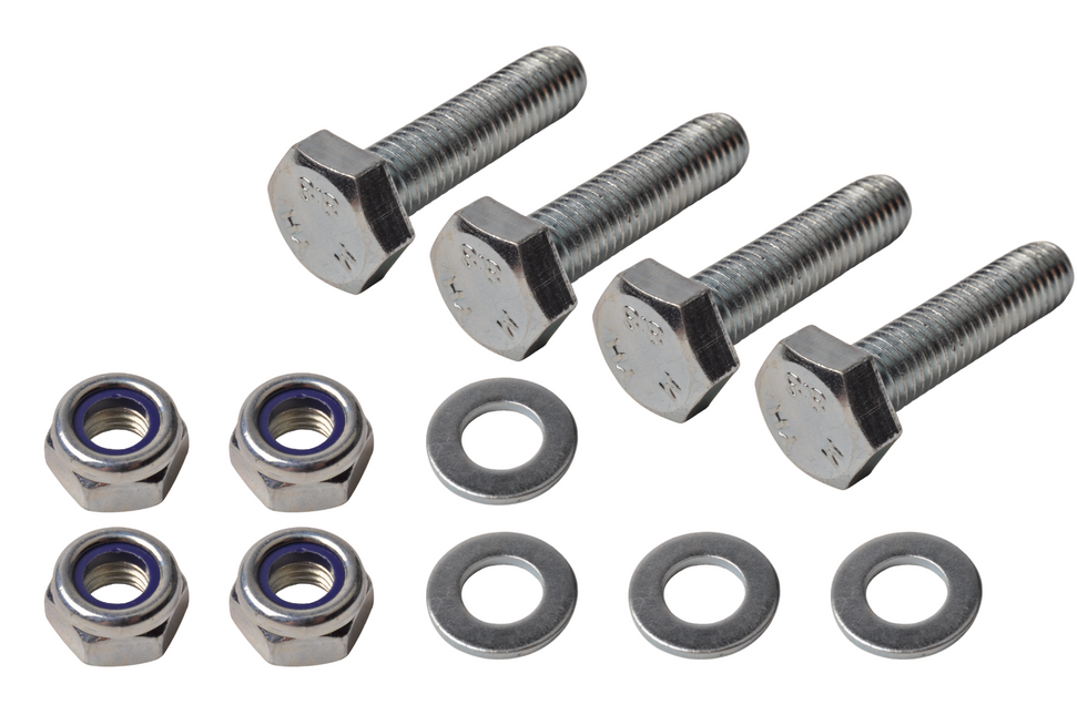 Cantonal Bout set M10x40 mm - geschikt voor kantelbare steunpoot