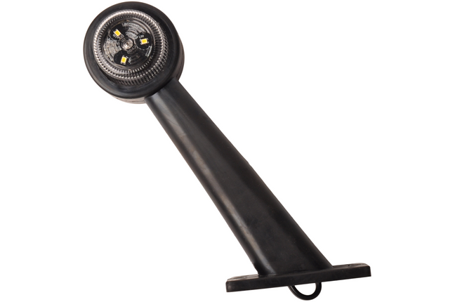 Cantonal Breedtelicht rood/wit - 45 graden - LED - 12/24 Volt