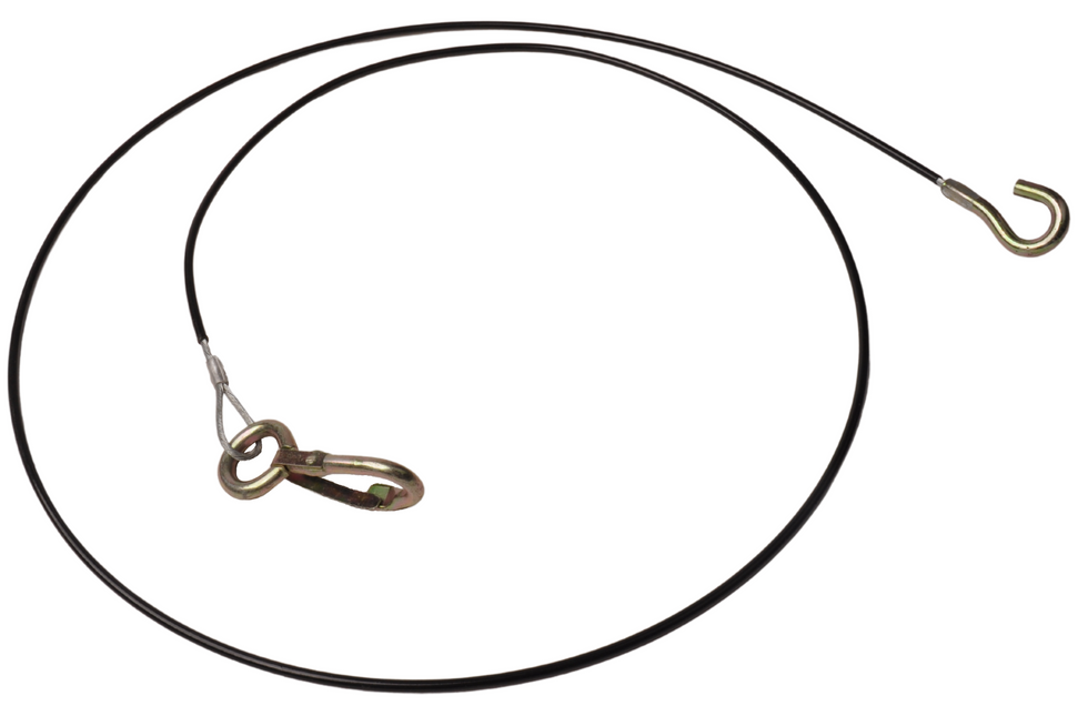 Cantonal Breekkabel 150 cm knijphaak + haak