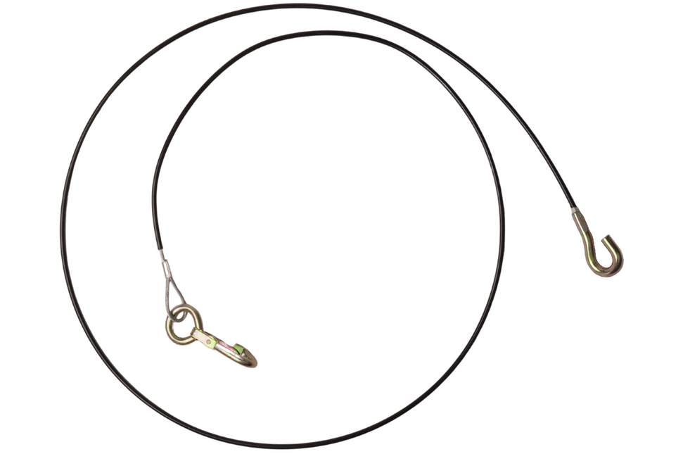 Cantonal Breekkabel 150 cm knijphaak + haak